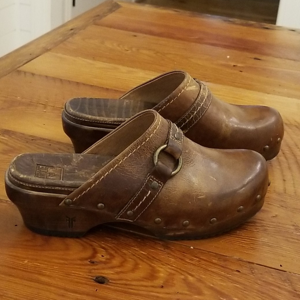 Frye clog shoes (never worn)